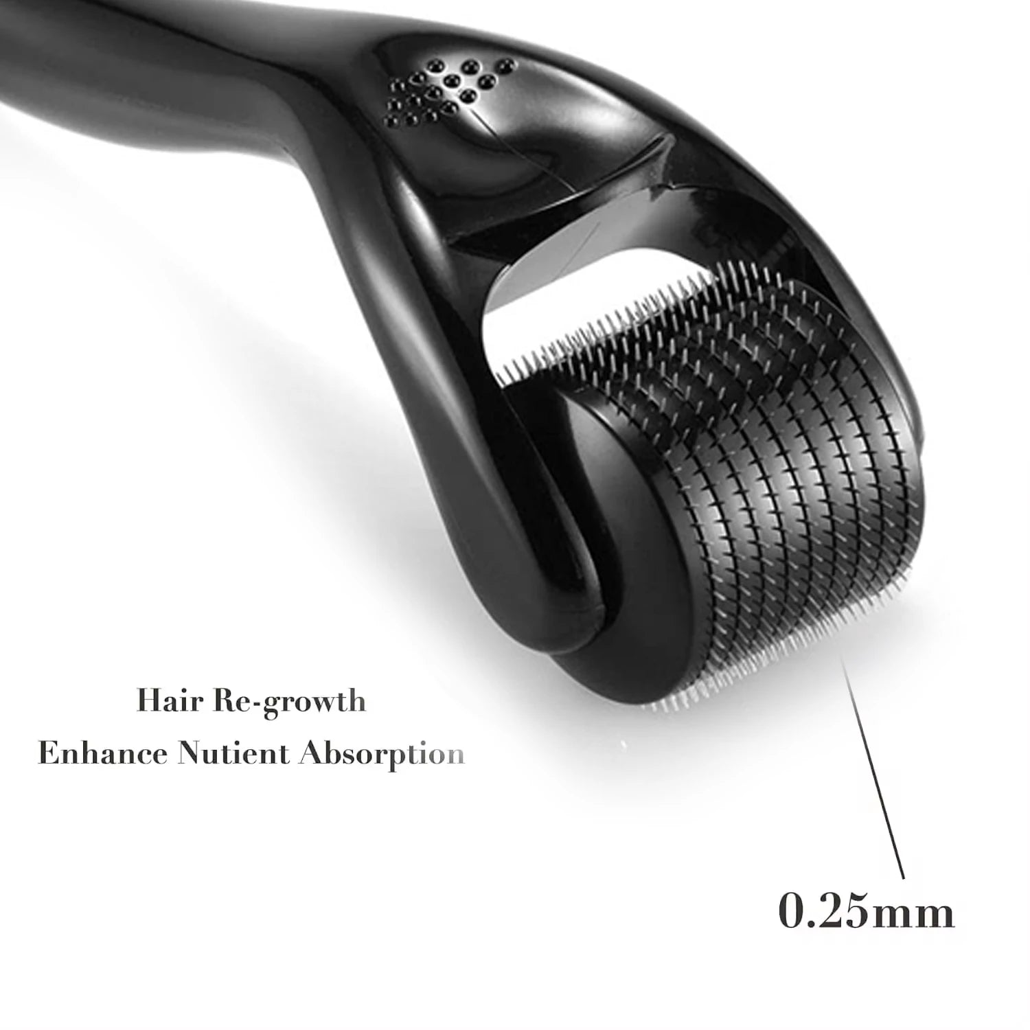 Professionell Dermaroller för Hårbotten – Maximera Effekten av Hårtillväxtserum vid Tunt Hår