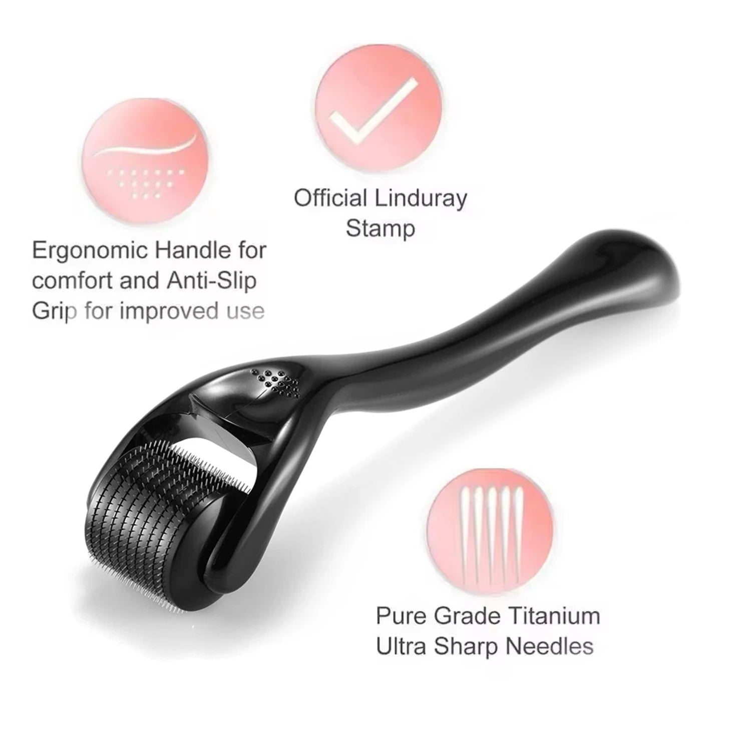 Professionell Dermaroller för Hårbotten – Maximera Effekten av Hårtillväxtserum vid Tunt Hår